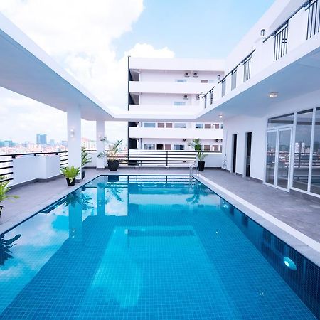 ซัน อพาร์ตเมนต์ Aparthotel พนมเปญ ภายนอก รูปภาพ