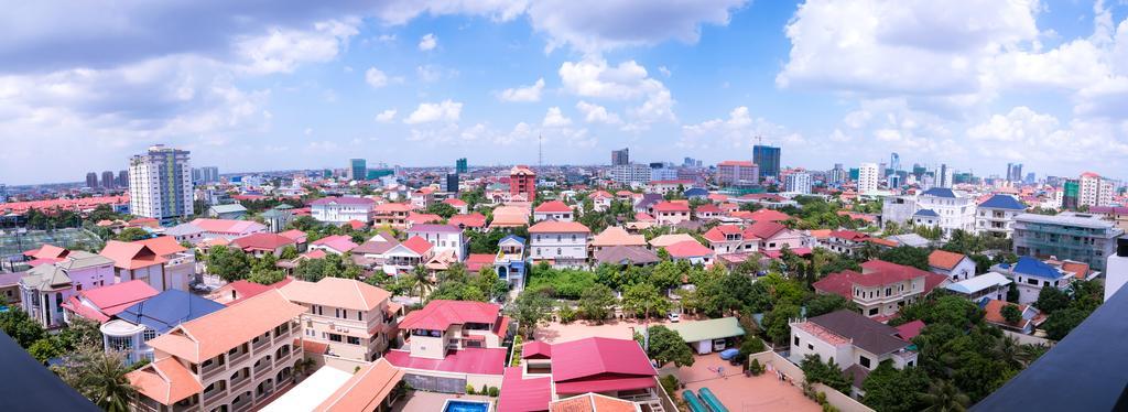 ซัน อพาร์ตเมนต์ Aparthotel พนมเปญ ภายนอก รูปภาพ