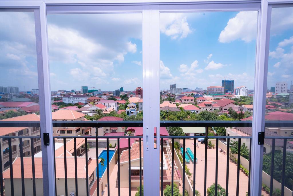 ซัน อพาร์ตเมนต์ Aparthotel พนมเปญ ภายนอก รูปภาพ