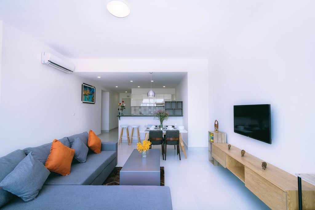 ซัน อพาร์ตเมนต์ Aparthotel พนมเปญ ภายนอก รูปภาพ