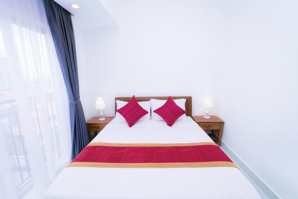 ซัน อพาร์ตเมนต์ Aparthotel พนมเปญ ภายนอก รูปภาพ