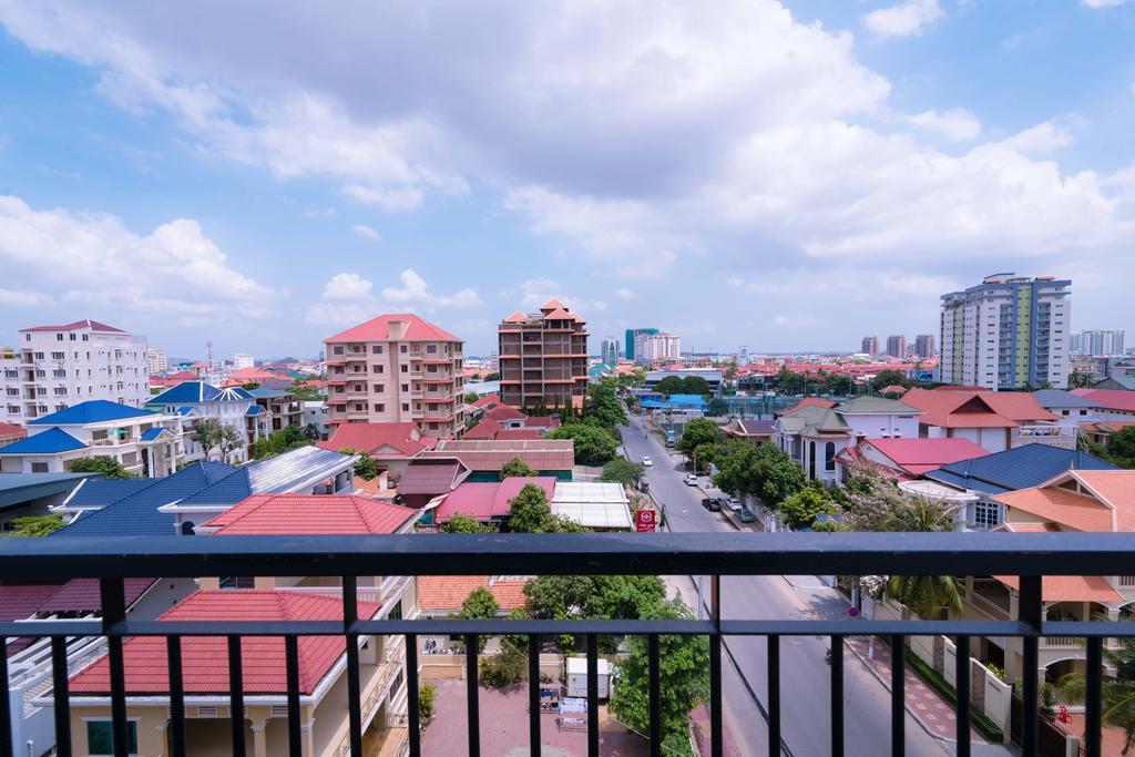 ซัน อพาร์ตเมนต์ Aparthotel พนมเปญ ภายนอก รูปภาพ