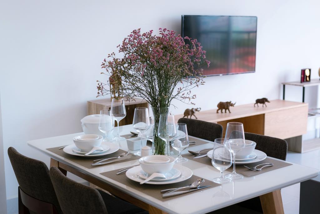 ซัน อพาร์ตเมนต์ Aparthotel พนมเปญ ภายนอก รูปภาพ